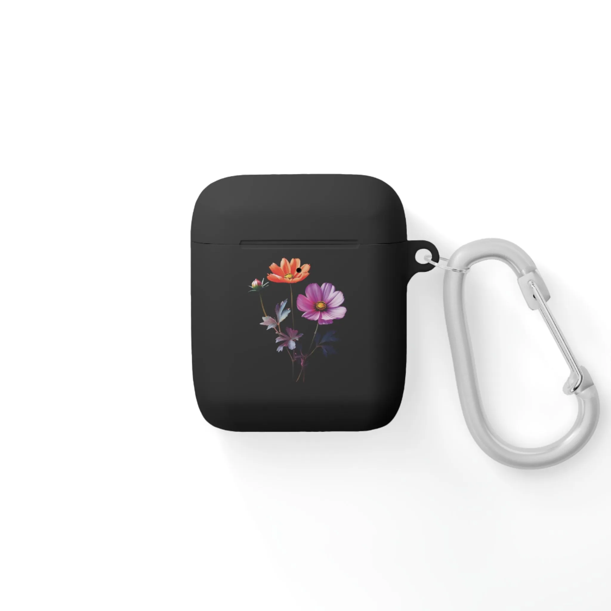 A minimal flower image with a watercolor effect AirPods Case Cover