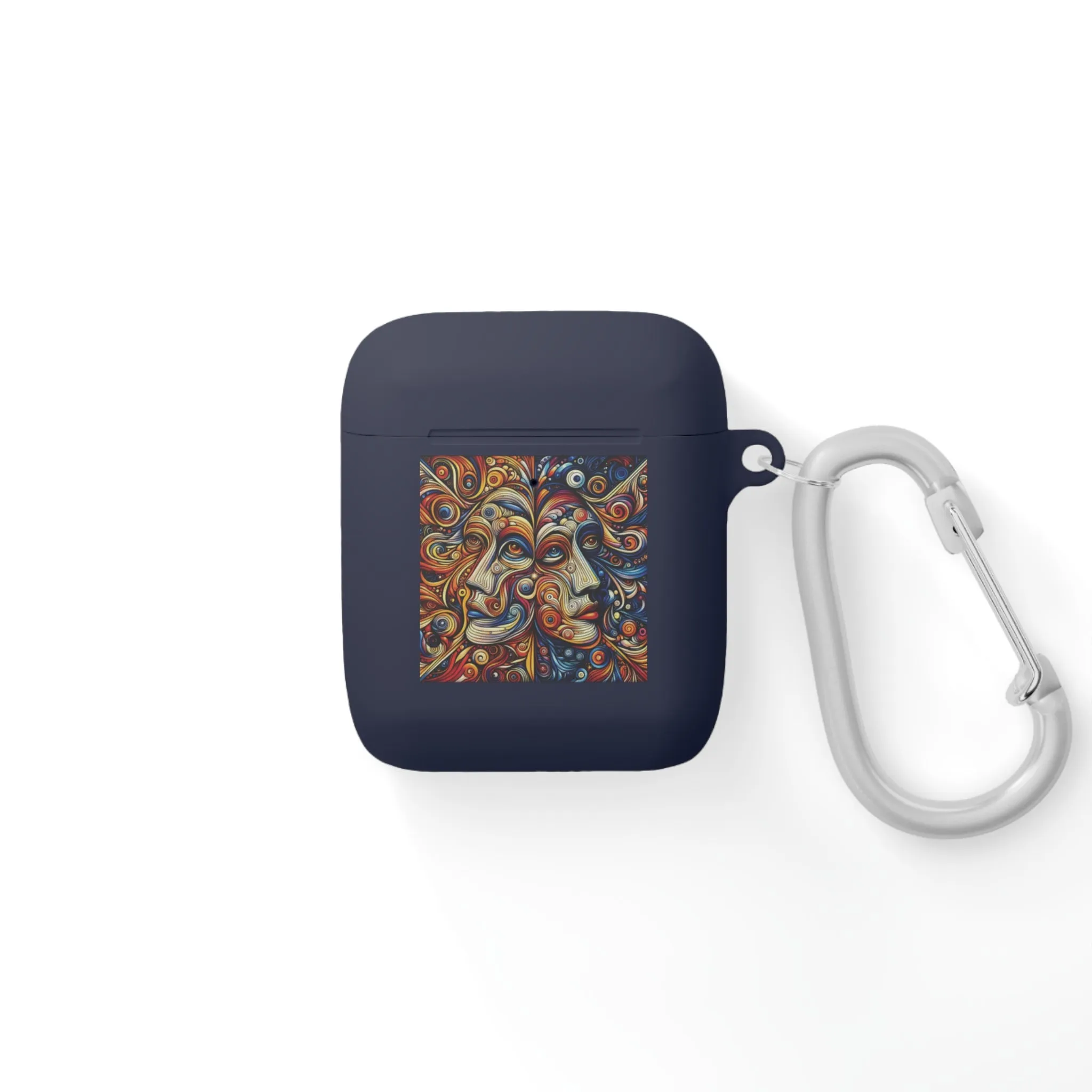 A symmetrical face colorful AirPods Case Cover