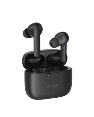 Aukey True Wireless Earbuds with ANC (Active Noise Cancellation) - Black