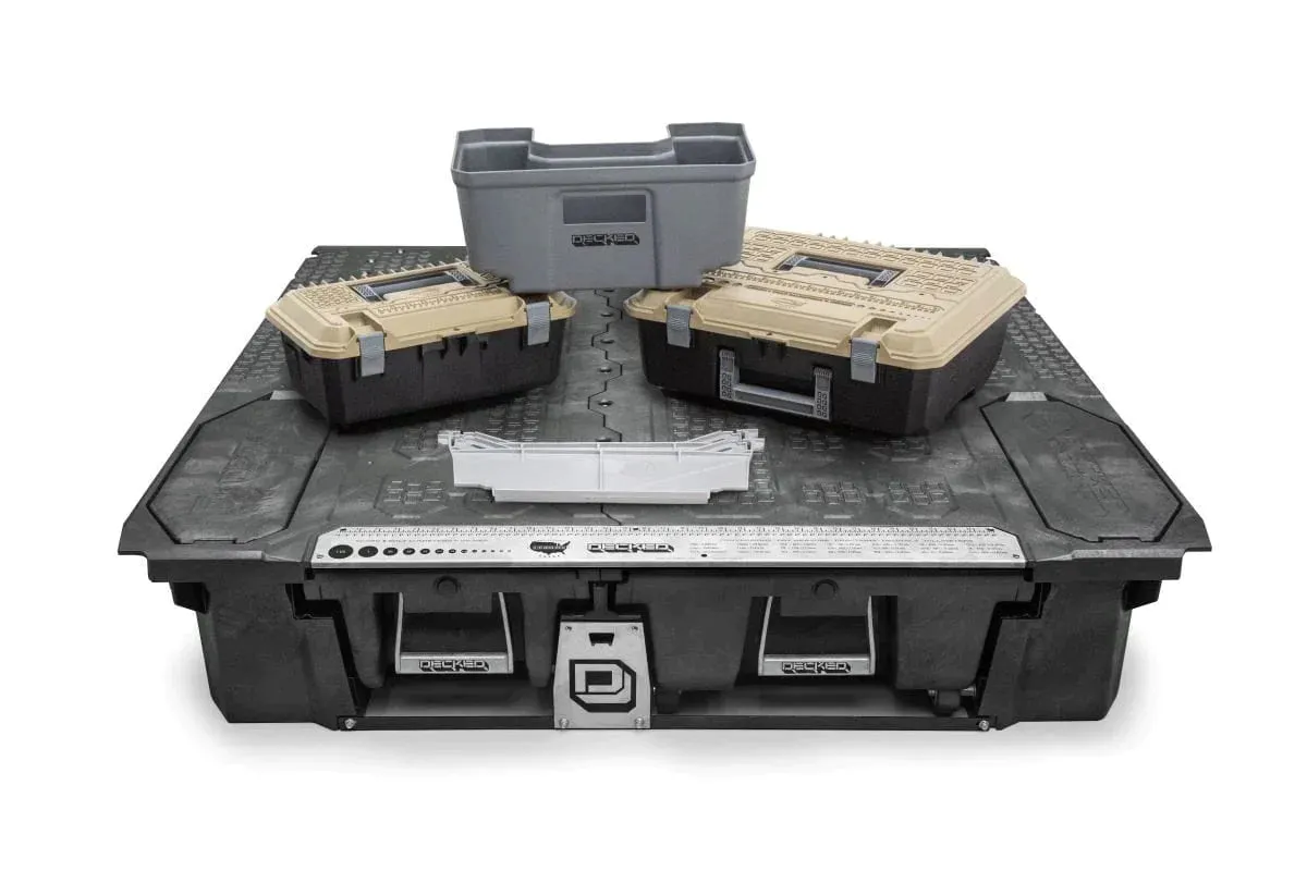 DECKED GM Sierra or Silverado 1500 Truck Bed Storage System & Organizer - New "wide" bed width