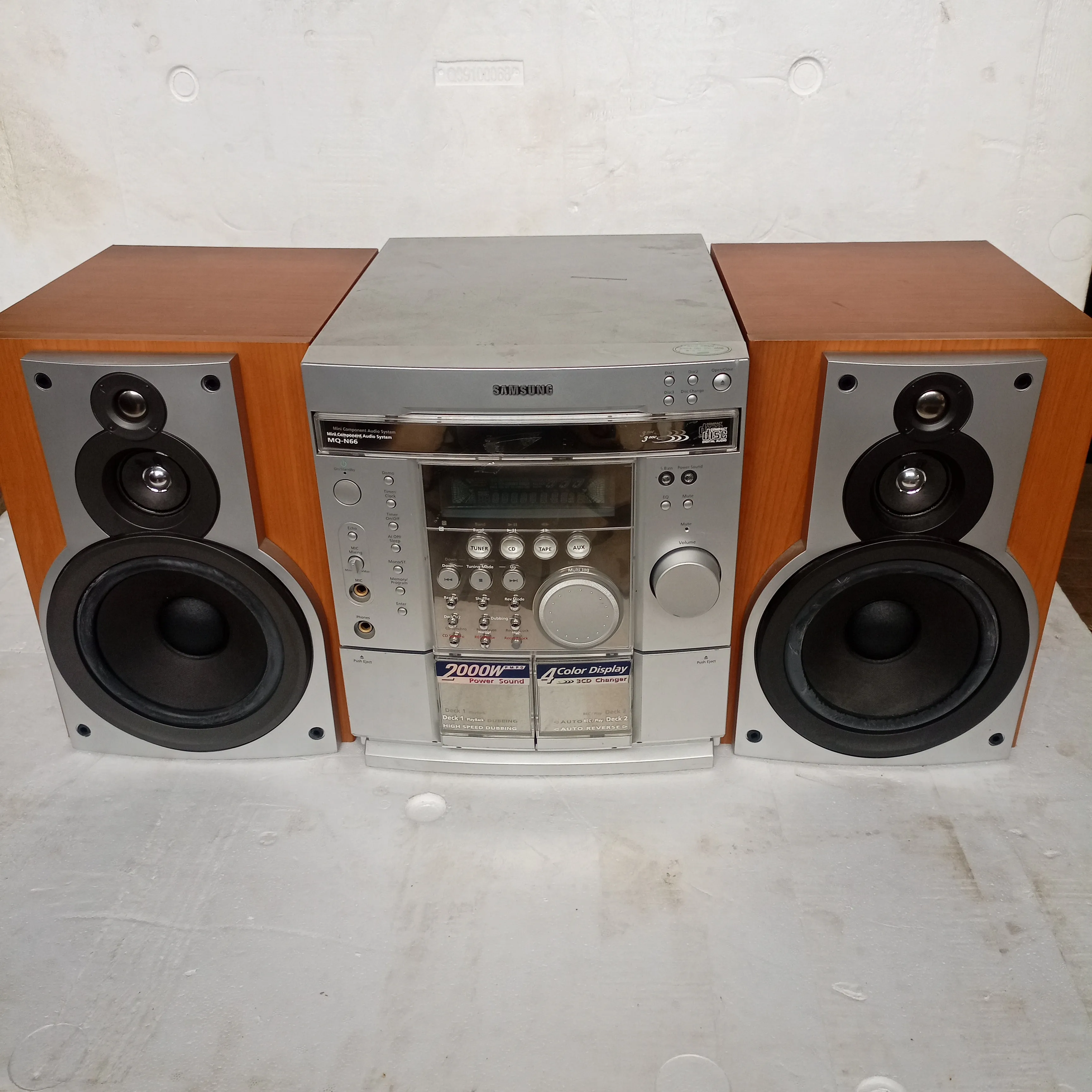 Samsung MQ-N66 2000Watts Stereo CD Mini-Component Audio System - Foreign Used
