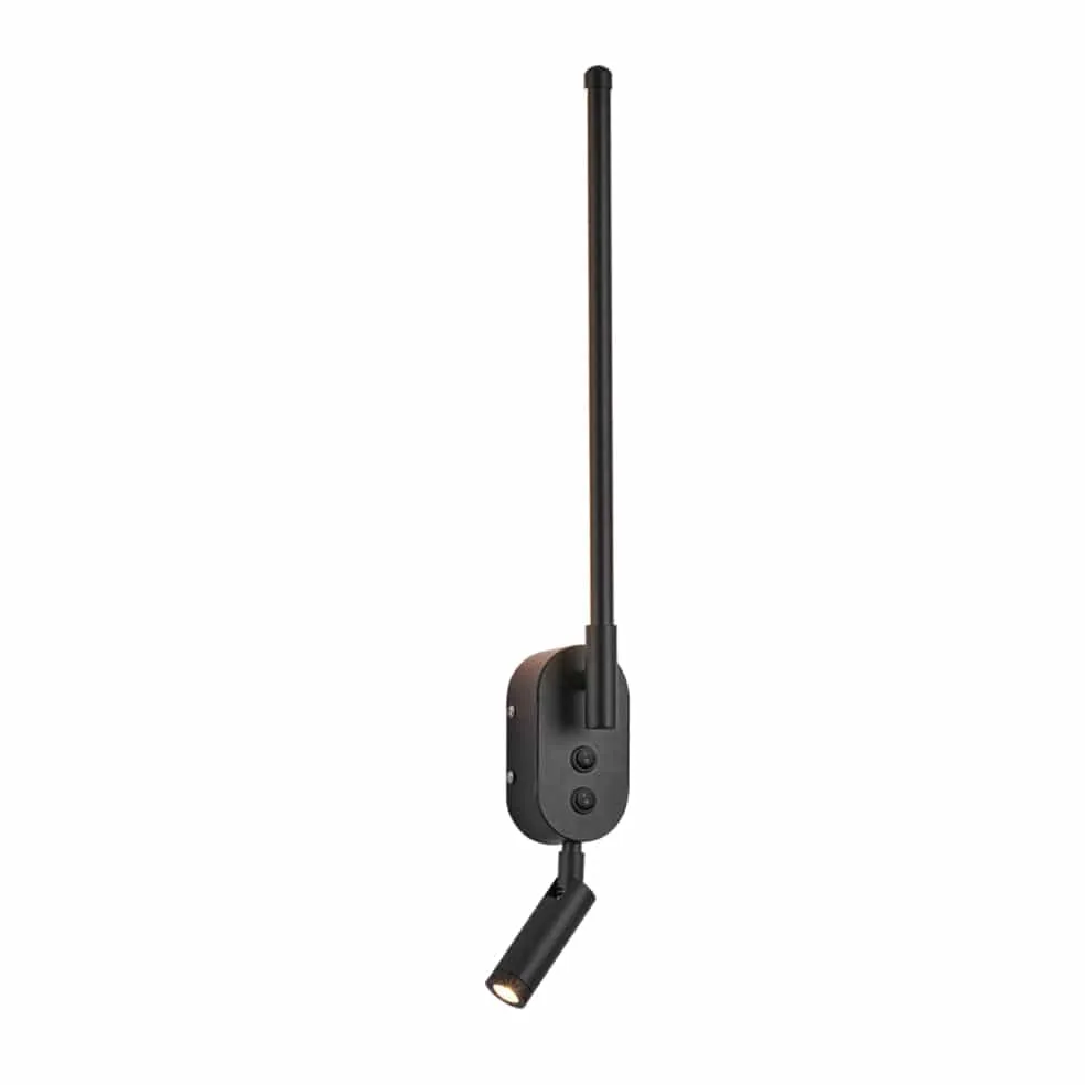 Yeong Linear Aluminium Wall Light Black